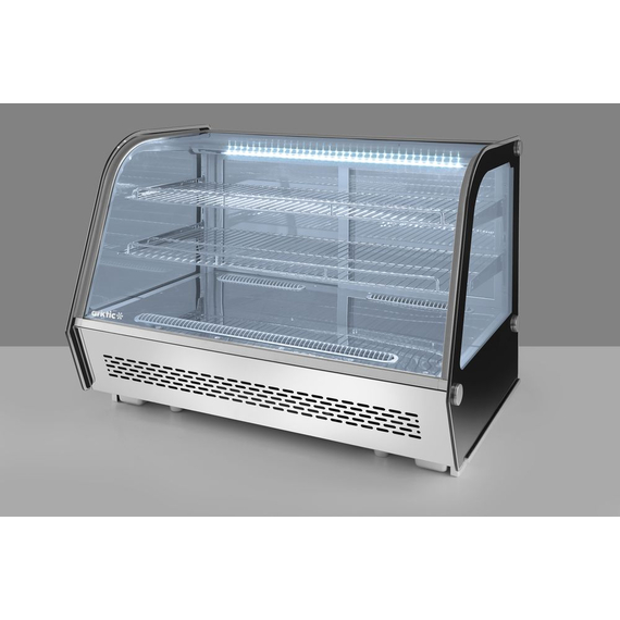 Arktic Aufsatz-Kühlvitrine, 160L, 230V/160W, 885x570x(H)680mm, Bild 2