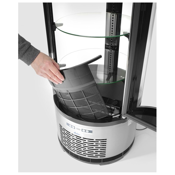 Arktic Kuchenvitrine, rund 100L, 100L, 230V/210W, ⌀480x(H)1065mm, Bild 4