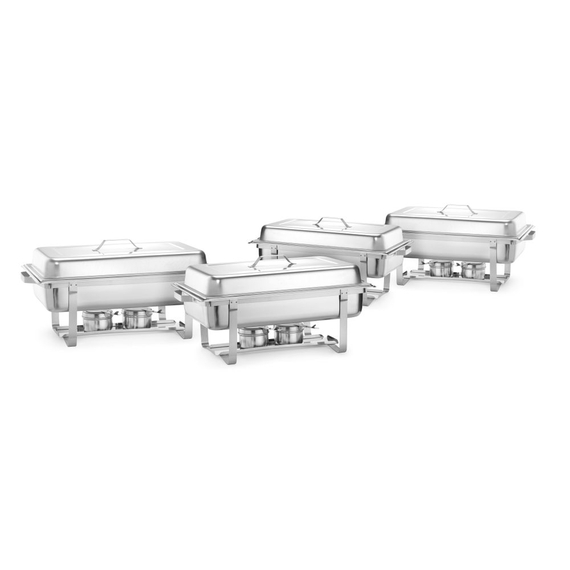 Hendi Chafing Dish Set, GN 1/1, 7,5L, 600x355x(H)305mm