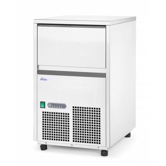Arktic Eiswürfelmaschine, Silber, 220-240V/385W, 380x520x(H)637mm, Bild 2