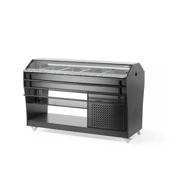 Arktic Buffet-Theke gekühlt, GN 1/1, 220-240V/170W, 1490x765x(H)1370mm, Bild 4