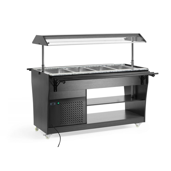 Arktic Buffet-Theke gekühlt, GN 1/1, 220-240V/170W, 1490x765x(H)1370mm, Bild 3