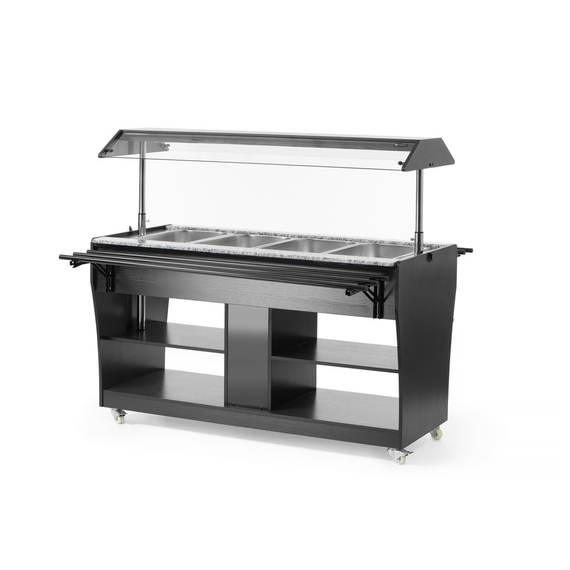 Arktic Buffet-Theke beheizt, GN 1/1, 1490x765x(H)1370mm, Bild 4