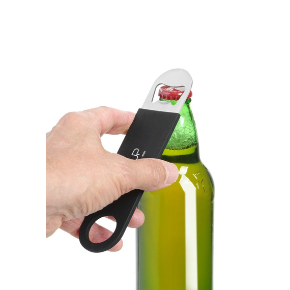 BarUp Flaschenöffner, Schwarz, 180x40mm, Bild 3