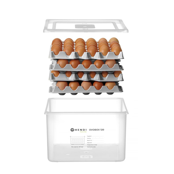 Hendi Eierbehälter OVOBOX 120, GN 2/3, 18L, 355x325x(H)200mm, Bild 4