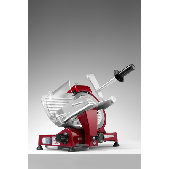 Hendi Aufschnittmaschine Profi Line 220 rote Sonderedition, Profi Line, 230V/280W, 506x435x(H)347mm