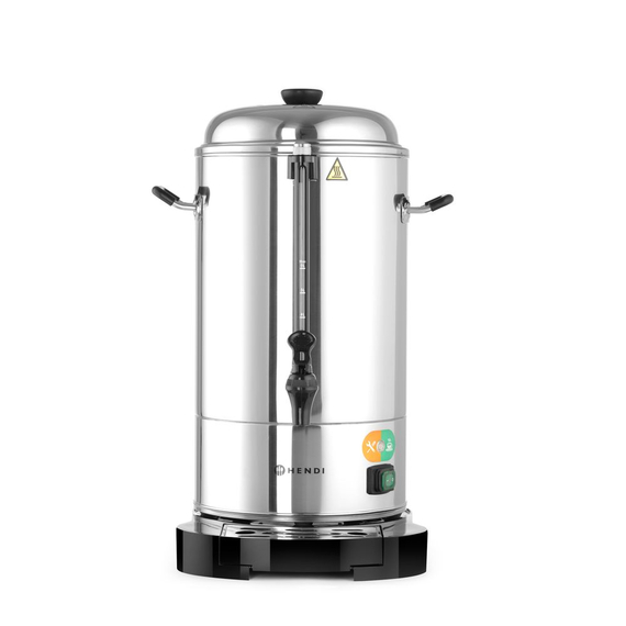 Hendi Kaffee-Perkolatoren, doppelwandig, 6L, 230V/1500W, 316x350x(H)480mm