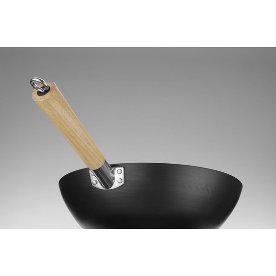 Hendi Wok mit Holzgriff, ⌀324x565mm, Bild 5