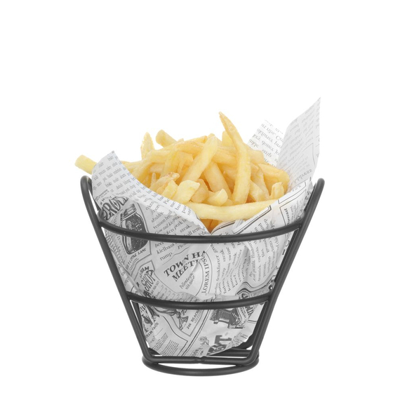 Hendi Einschlagpapier, fettdicht, Zeitungsdruck, 500 Stk., 200x250mm, Bild 4