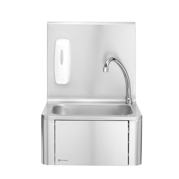 Hendi Handwaschbecken mit Kniebedienung, 400x330x(H)560mm, Bild 2