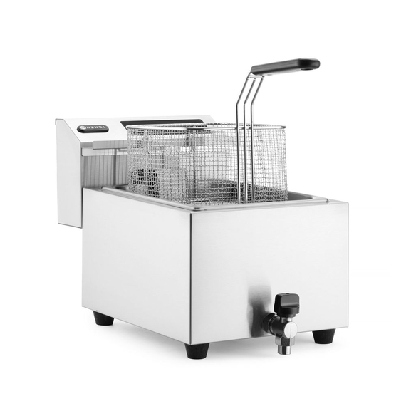 Hendi Friteuse Profi Line digital - mit Ablasshahn - 8 l, Profi Line, 8L, 230V/3500W, 305x515x(H)345mm, Bild 4
