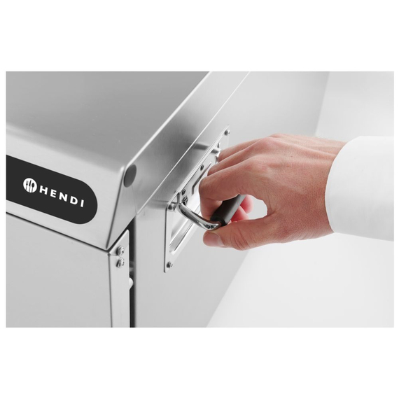 Hendi Gar- und Warmhalteofen, 230V/1200W, 495x690x(H)413mm, Bild 2