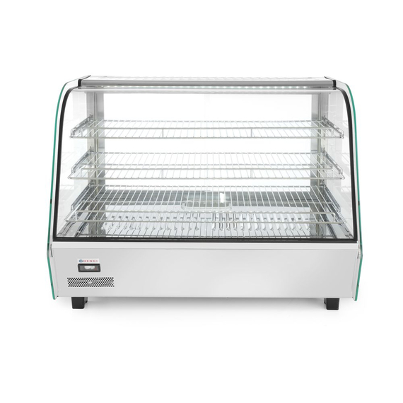 Hendi Beheiztes Thekendisplay, 160 Liter, 230V/1500W, 885x570x(H)680mm