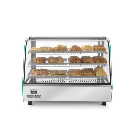 Hendi Beheiztes Thekendisplay, 160 Liter, 230V/1500W, 885x570x(H)680mm, Bild 2