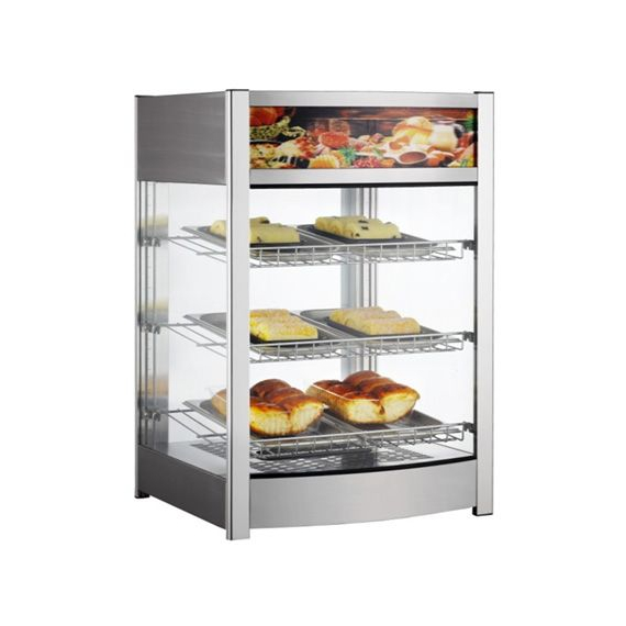 Hendi Warmhaltevitrine, 97 Liter, 230V/800W, 460x467x(H)785mm, Bild 3