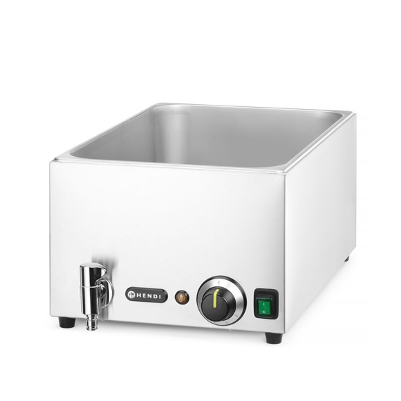 Hendi Bain-Marie Ranger mit Ablasshahn, GN 1/1, 230V/1000W, 576x334x(H)241mm, Bild 2