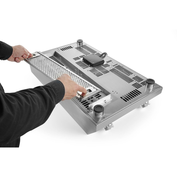 Hendi Induktionskocher Modell 7000, Profi Line, 400V/7000W, 405x700x(H)145mm, Bild 5