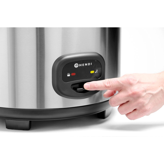 Hendi Reiskocher 5,4 l, Profi Line, 5,4L, 230V/1950W, 513x422x(H)380mm, Bild 4