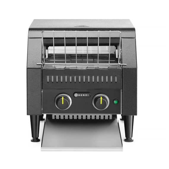 Hendi Durchlauf-Toaster, doppelt, Schwarz, 230V/2240W, 418x368x(H)415mm