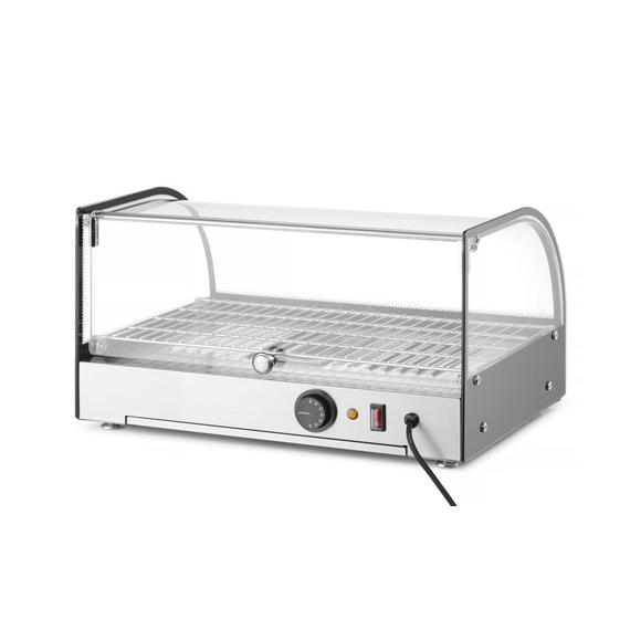 Hendi Beheiztes Thekendisplay, einzeln, Schwarz, 220-240V/800W, 554x376x(H)311mm, Bild 3