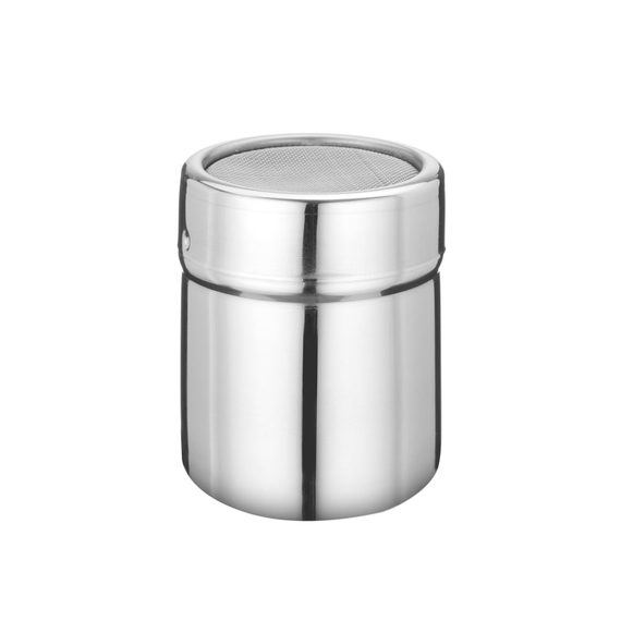 Hendi Streudose, Puderzuckerstreuer mit Gazesiebdeckel, ⌀55x(H)75mm