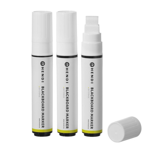 Hendi Kreidemarker 15 mm, 3x weiß, Bild 4