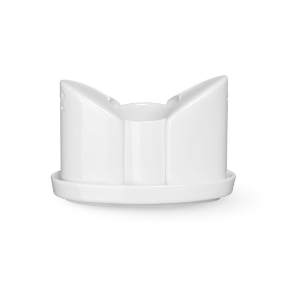 Hendi Salz- und Pfefferstreuer-Set mit Zahnstocherhalter, 125x54x(H)90mm, Bild 3