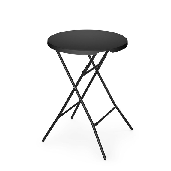 AmerBox Bar-Stehtisch, Schwarz, ⌀800x(H)1100mm, Rund, Bild 3