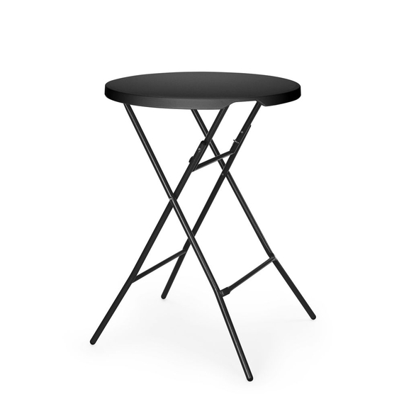 AmerBox Bar-Stehtisch, Schwarz, ⌀800x(H)1100mm, Rund, Bild 2