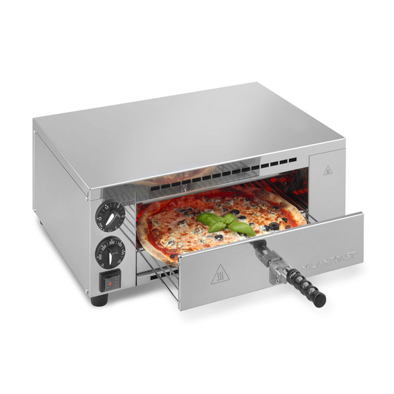 Milantoast Einkammer Pizza- Flammkuchenofen 40 x 35 cm Ø