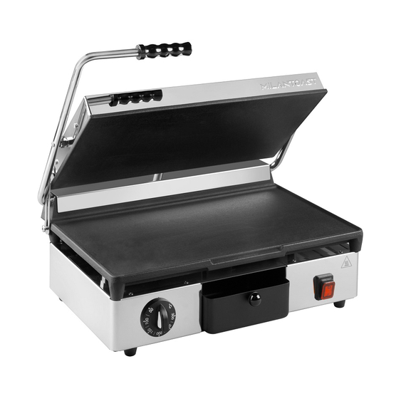 Milantoast Kontaktgrill, glatt, Grillfläche: Glatt