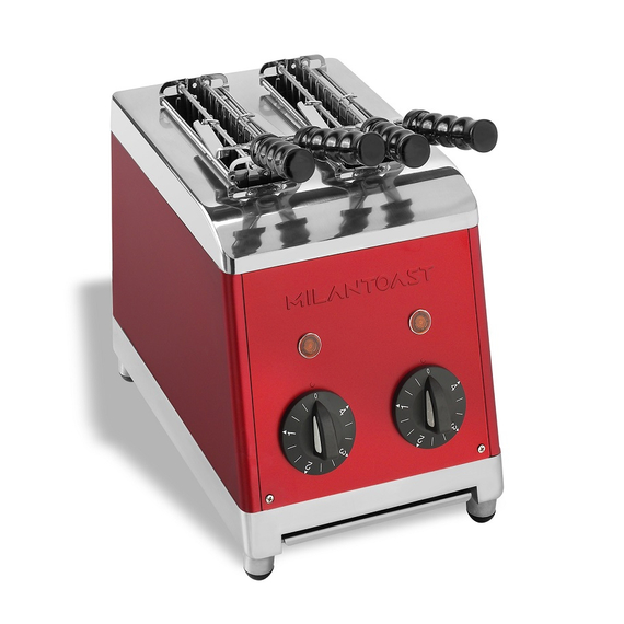 Milantoast Sandwich Toaster Rot, Farbe: Rot, Ausführung: 2 Scheiben