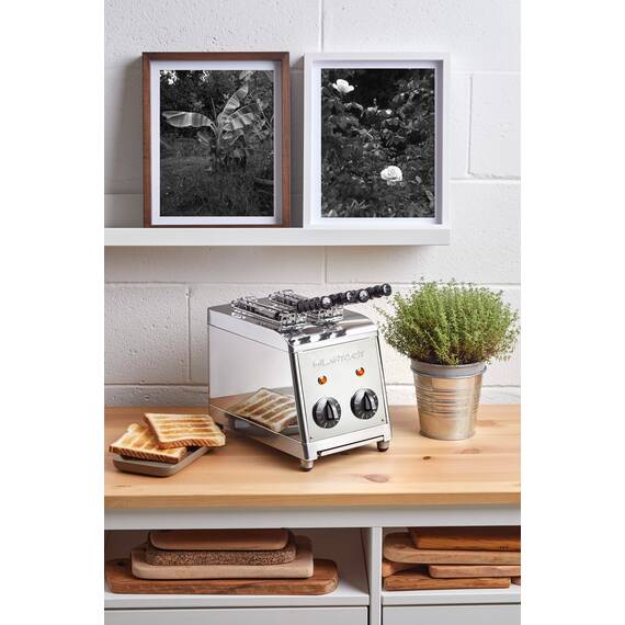 Milantoast Sandwich Toaster Edelstahl, Farbe: Edelstahl, Ausführung: 2 Scheiben, Bild 7