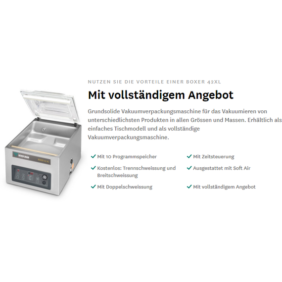 Henkelman Boxer 42XL Vakuumierer, Ausführung: Boxer 42XL, Bild 10