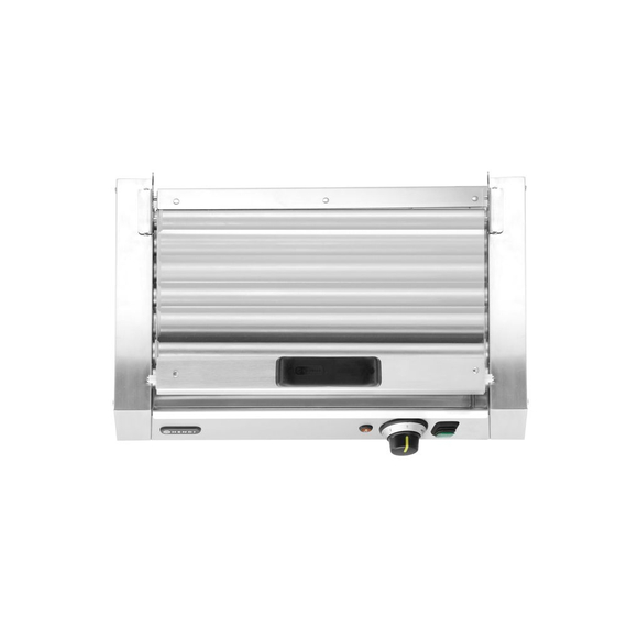 Hendi Rollengrill, 1-Zone mit Energiesparabdeckung, 7 Rollen, 230V/620W, 566x375x(H)259mm, Bild 4