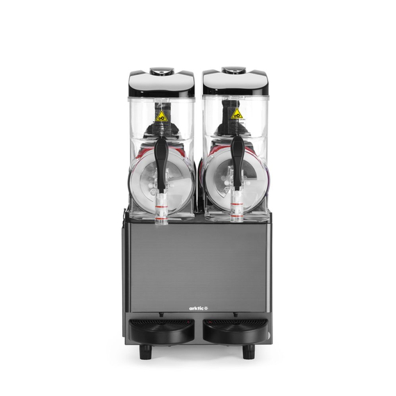Arktic Slush-Eis-Maschine 2x12 L, 24L, Schwarz, 220-240V/710W, 415x507x(H)810mm