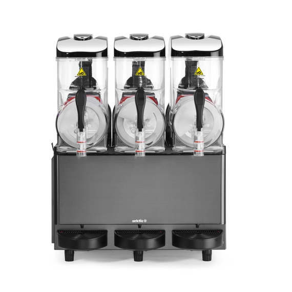 Arktic Slush-Eis-Maschine 3x12 L, 36L, Schwarz, 220-240V/1080W, 610x490x(H)775mm