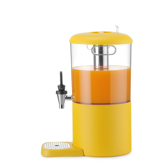 Hendi Saftspender UNIQ, designed by Robert Bronwasser, 4L, Gelb, 315x211x(H)431mm, Bild 5