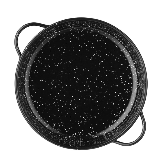 Hendi Auflaufform, emailliert, Schwarz, ⌀200x(H)45mm, Bild 2