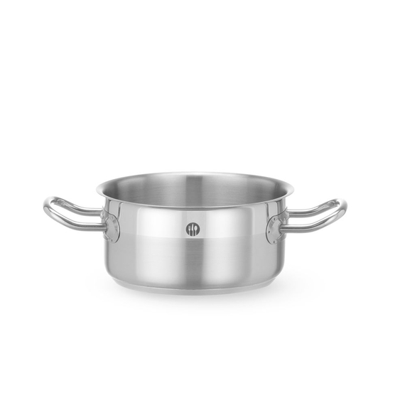 Hendi Kochtopf, niedrig - ohne Deckel, Profi Line, 1,5L, ⌀160x(H)75mm