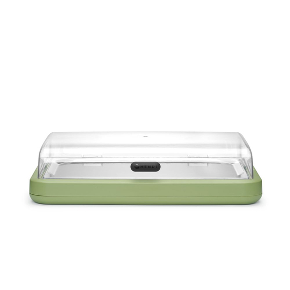 Hendi Kühldisplay UNIQ, designed by Robert Bronwasser, GN 1/1, Grün, 593x389x(H)147mm, Rechteckig, Bild 2