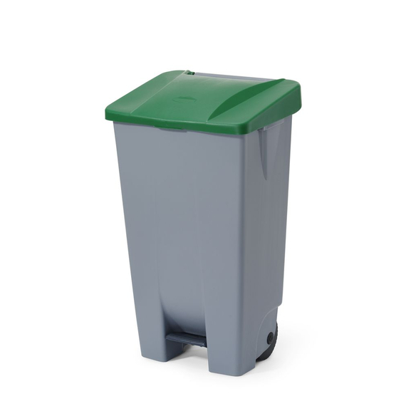 Hendi Abfallbehälter, 120L, Hellgrau, 510x425x(H)875mm, Bild 4