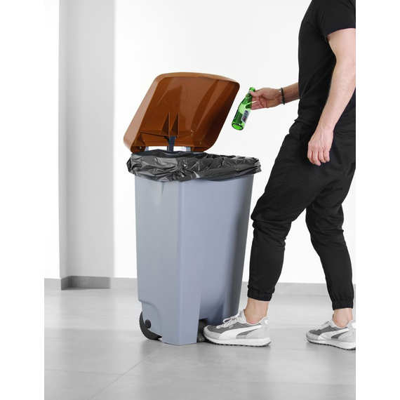 Hendi Deckel für Abfallbehälter, Braun, 505x415mm, Bild 2