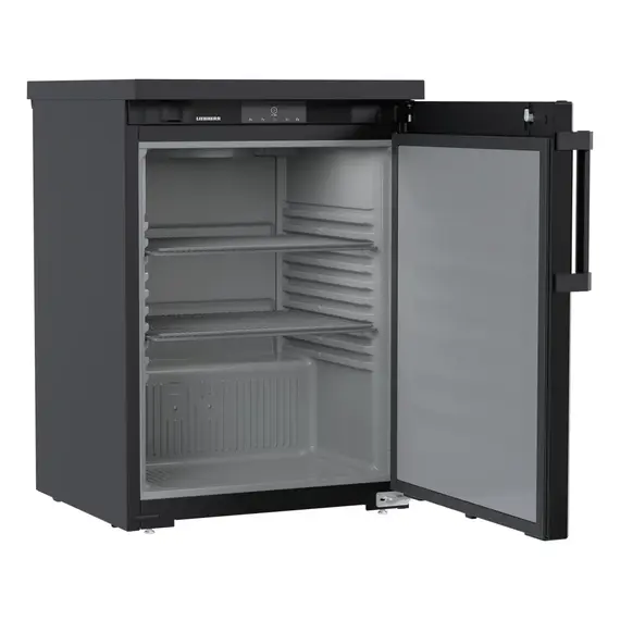 Liebherr MRTve 1501 Performance Unterbaufähiger Kühlschrank mit Umluftkühlung Schwarz, Türart : Volltür, Farbe: Schwarz, Bild 4