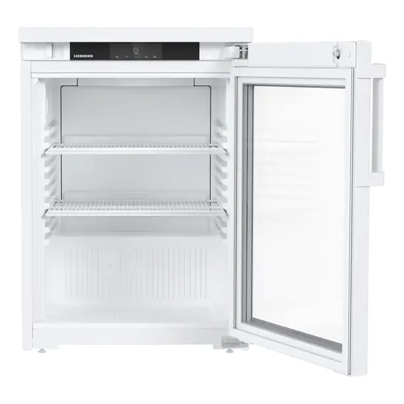 Liebherr MRTve 1511 Performance Unterbaufähiger Kühlschrank mit Glastür und Umluftkühlung, Türart : Glastür, Farbe: Weiß, Bild 3