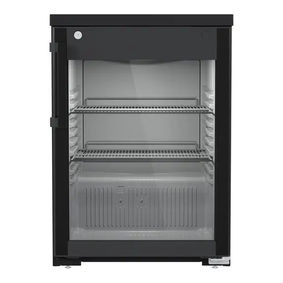 Liebherr MRTve 1511 Performance Unterbaufähiger Kühlschrank mit Glastür und Umluftkühlung Schwarz, Türart : Glastür, Farbe: Schwarz, Bild 2