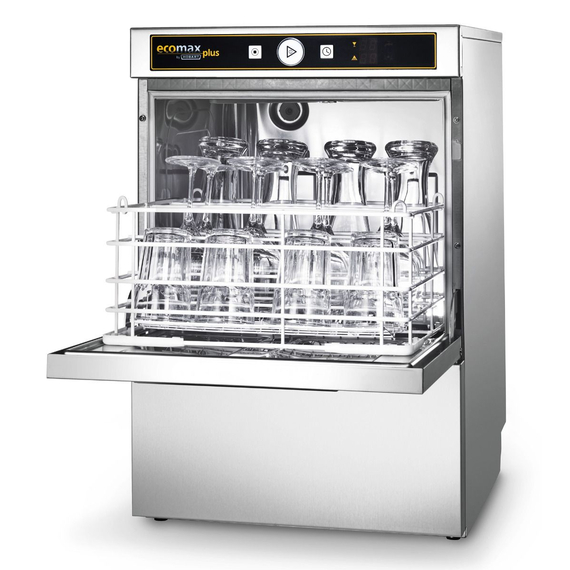 Hobart Ecomax Plus Gläserspülmaschine G415-11D mit Klarspülpumpe, Reinigerdosier- und Ablaufpumpe, Serie: Ecomax Plus, Variante: G415-11D