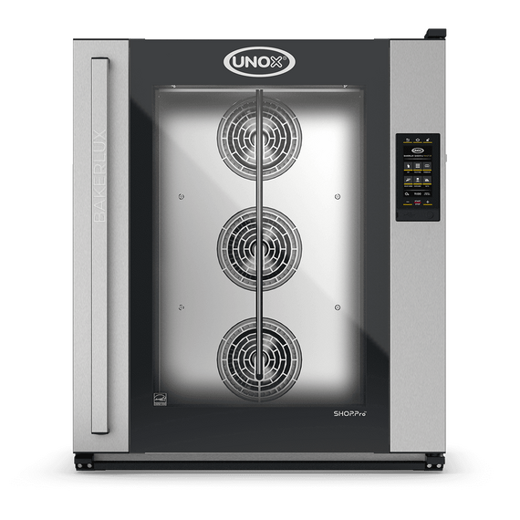 UNOX BAKERLUX SHOP.Pro™ MASTER Camilla.Matic XEFR-10EU-EMLV – Heißluftofen & Konvektionsofen mit Dampffunktion, Türöffnung Links, Türöffnung: Links