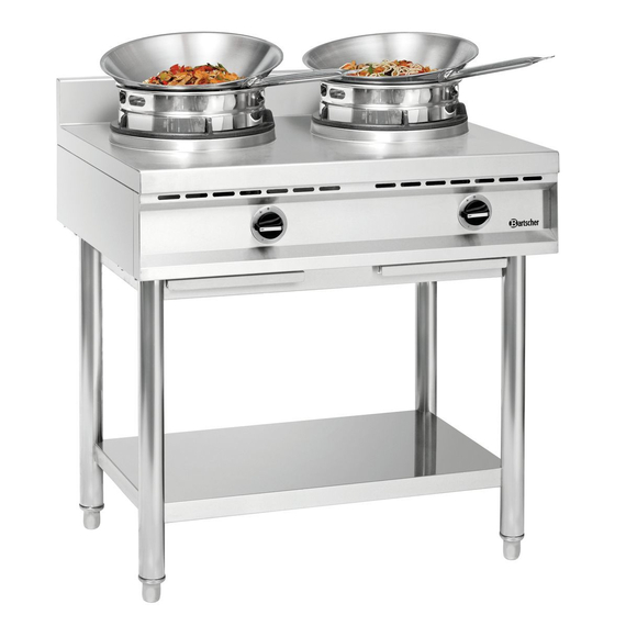 Bartscher Wok-Herd, 2 Brenner, Bild 2