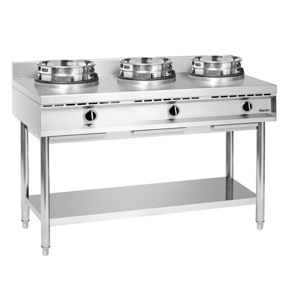 Bartscher Wok-Herd, 3 Brenner, Bild 3
